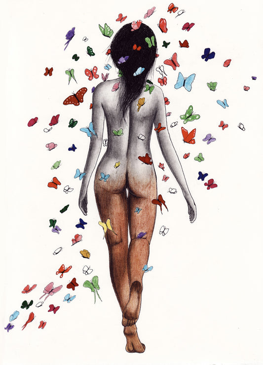 Sophia Metamorphosis Digital Drawing