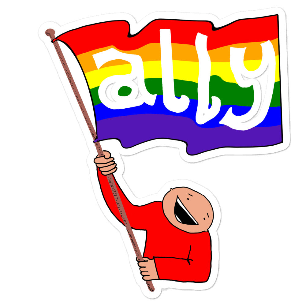 Ally Sticker - by nakedpastor