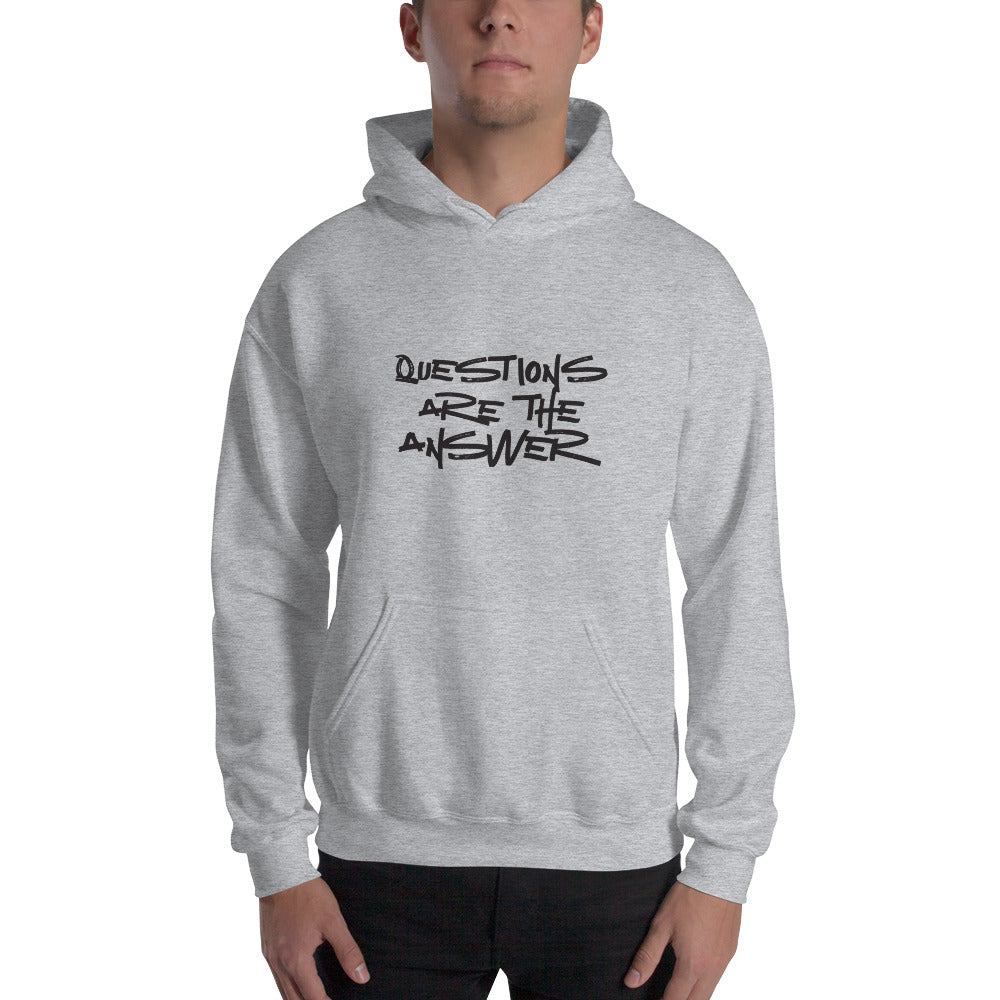 Questions are the Answer Unisex Hoodie - by nakedpastor