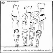 Reverse Rapture Digital Cartoon - by nakedpastor
