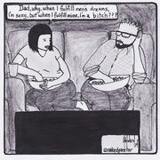 Fulfilling Men's Dreams or Mine Digital Cartoon - by nakedpastor