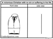 Shallow Believer Digital Cartoon - by nakedpastor