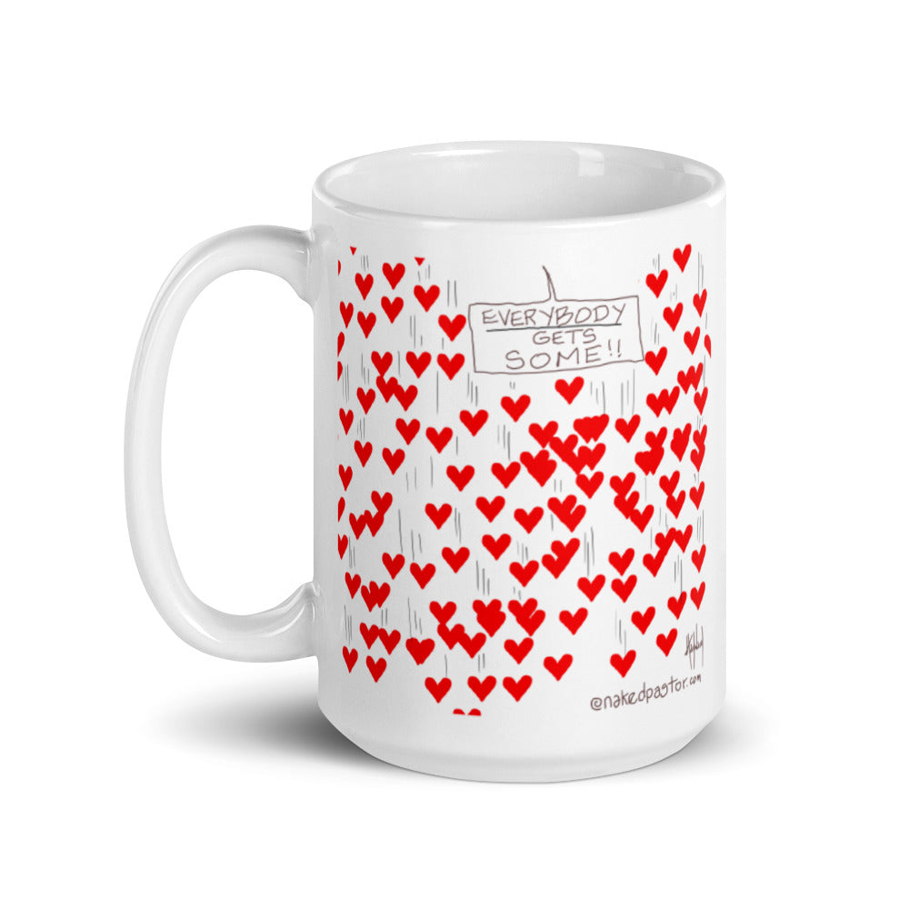 special order White glossy mug - by nakedpastor