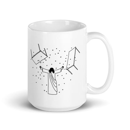 special order White glossy mug - by nakedpastor