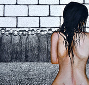 The Woman Caught Drawing Digital Cartoon - by nakedpastor